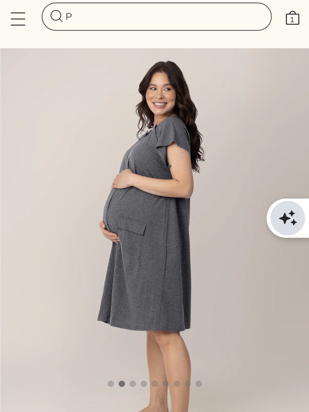 Kindred Bravely Universal Labor & Delivery Gown